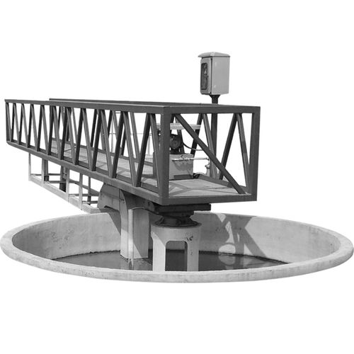 XYK輕載中空旋轉平臺DG200-18K-ST涉足河間刮泥機版塊里的運用													